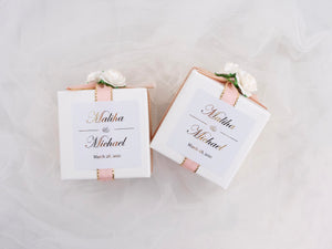 We Did Our First Wedding Favors!
