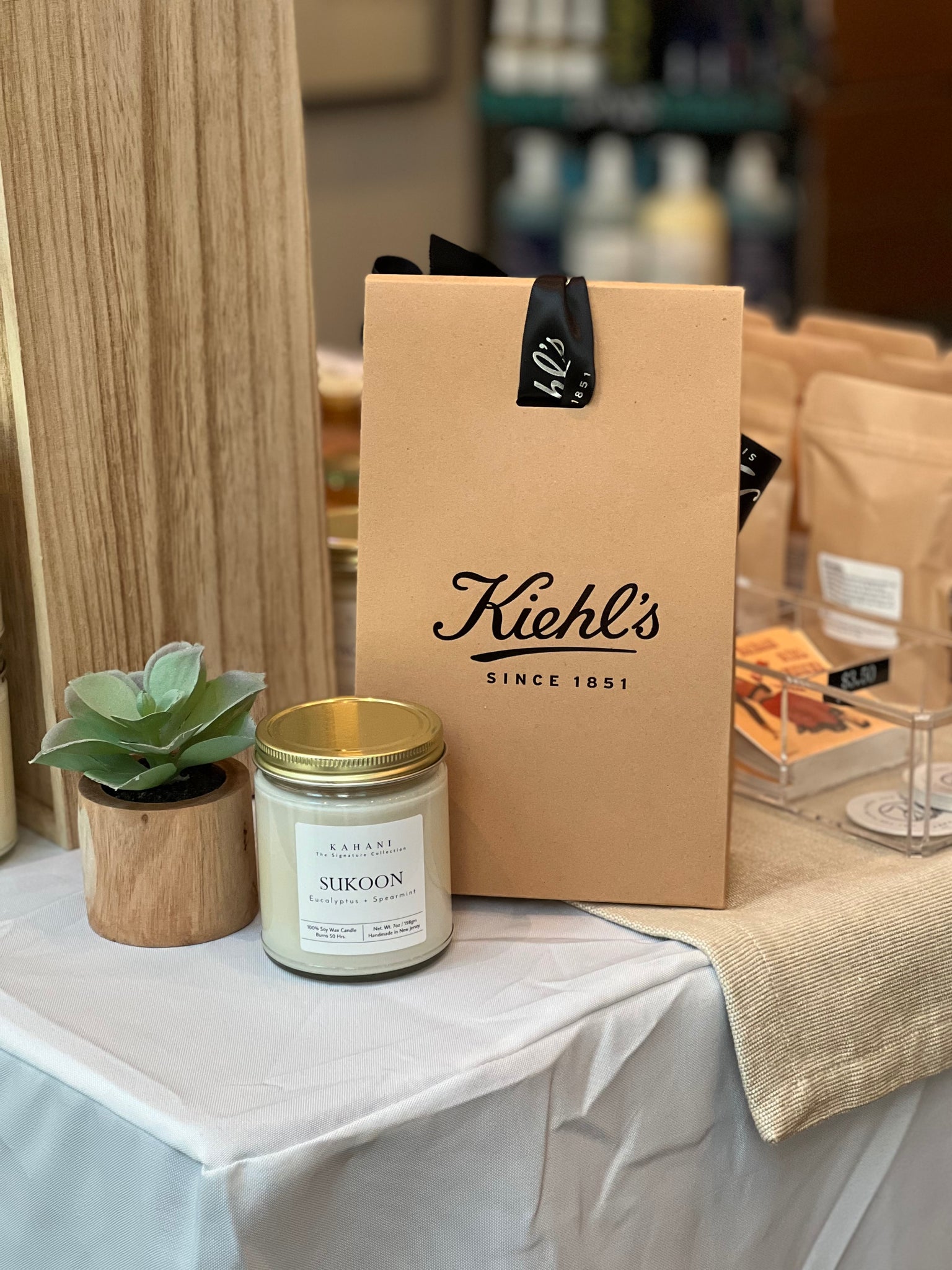 Our First Pop Up Shop at a Global Retail Store: Kiehl's