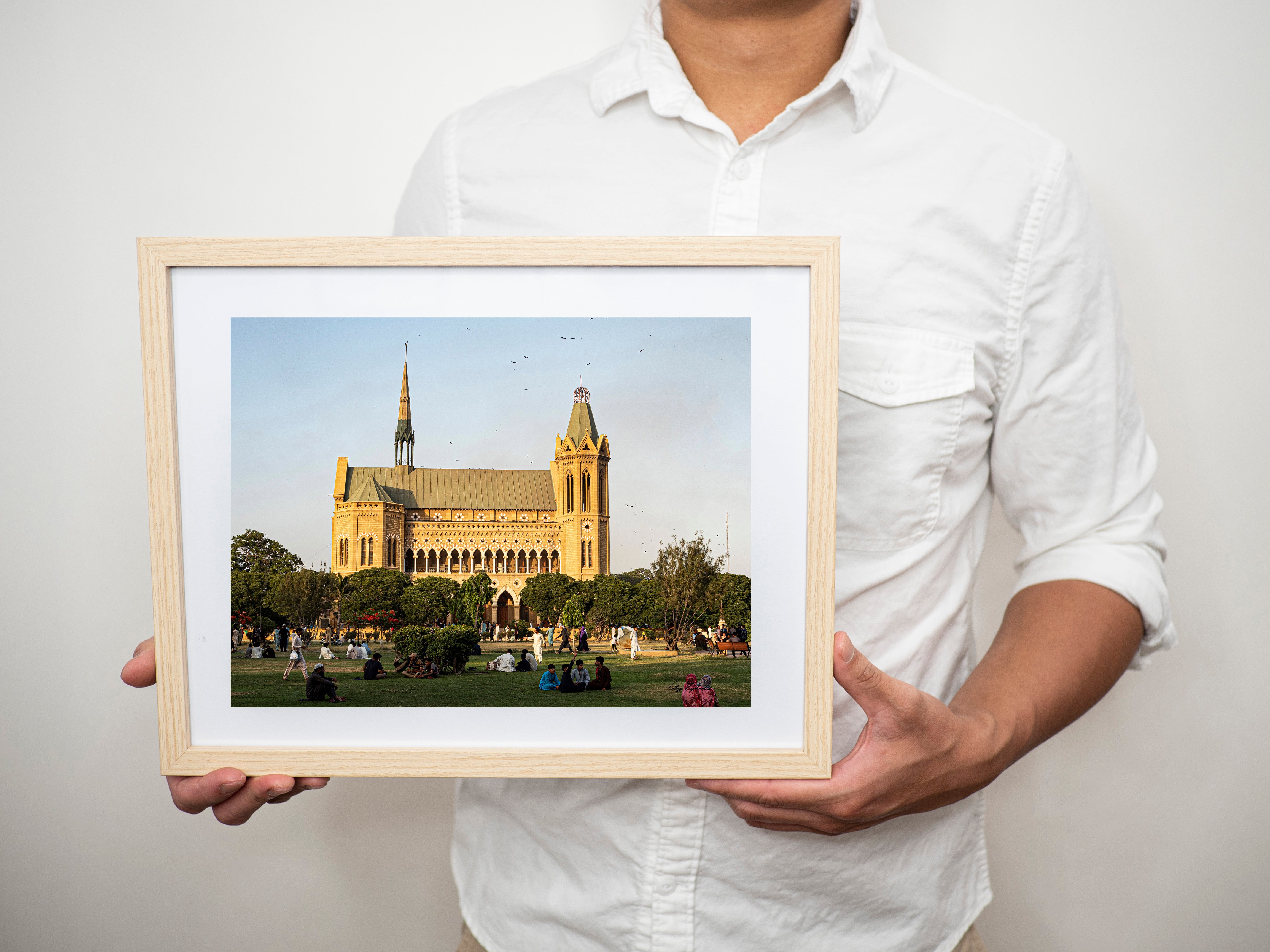 Frere Hall, Karachi Photographic Art Print